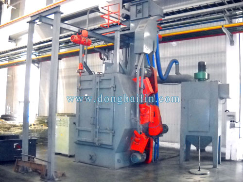 Q37 series hanger type blasting machine