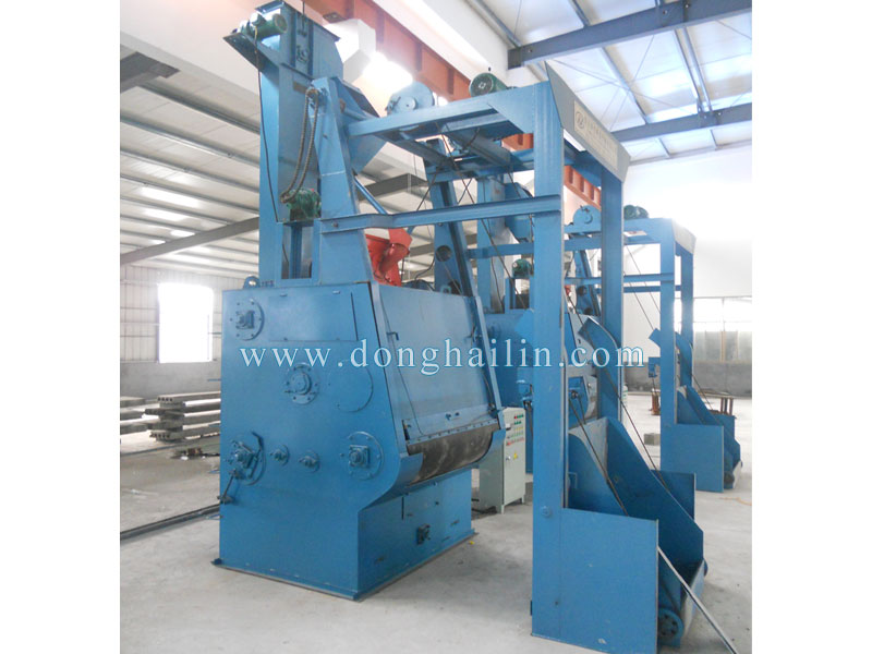 Q3210 Tumble belt shotblasting machine