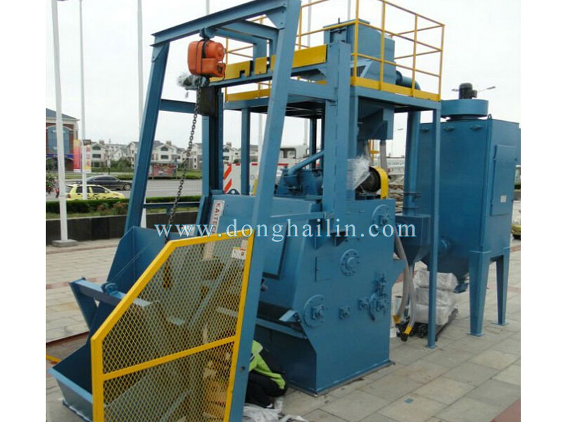 Q3210 Tumble belt shotblasting machine